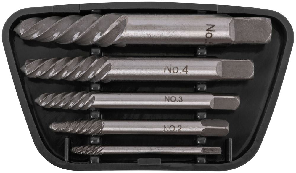 Экстракторы для болтов и шпилек, усиленные 5 шт (М3-М18) (фото 1)