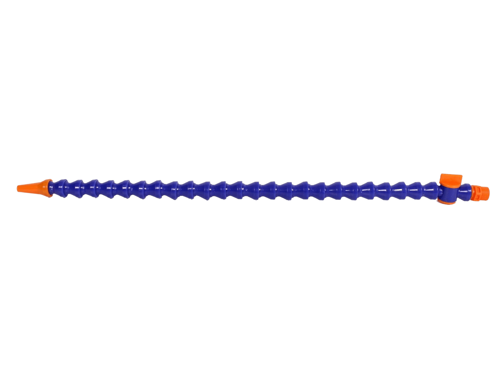 Трубка гибкая L-600мм, G3/8" с круглым соплом, с краном, для подачи СОЖ (фото 1)