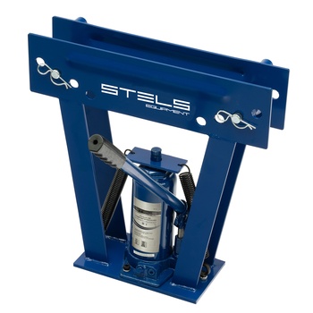 Трубогиб гидравлический, 8 т, в комплекте с башмаками 1/2-1, пластиковый кейс, (Stels18115)