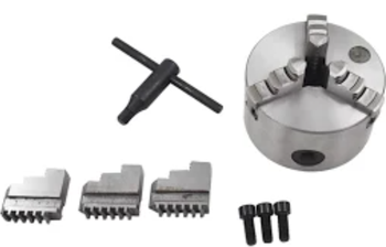 Патрон токарный 100мм, 7100-0002 (К11-100) 3-х кулачковый ZENION