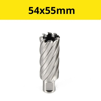 Сверло корончатое (фреза кольцевая) ф54х55 HSS Weldon19