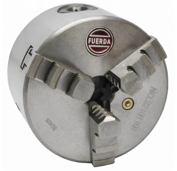 Патрон токарный  80мм, 3-х кулачковый 7100-0001П Fuerda