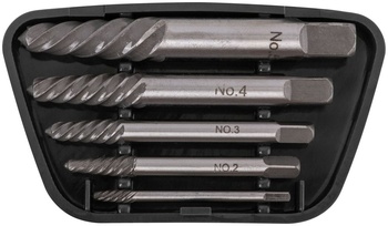 Экстракторы для болтов и шпилек, усиленные 5 шт (М3-М18)