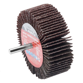 Круг лепестковый для дрели 80х30х6 мм, P 40 (Matrix 74140)