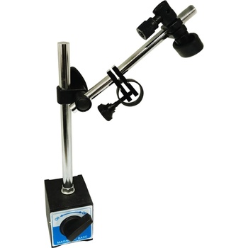 Штатив магнитный с 2-х звенной консолью, стойка 365мм, с микрорегулировкой, усил. отрыва 80 кг
