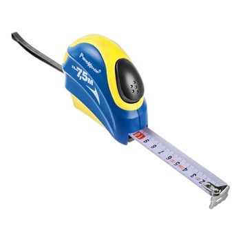 Рулетка  7,5м х 19мм "Remospace", корпус ABS-пластик+резин. вставки, усиленная лента, автостоп