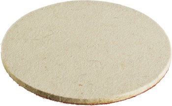 Полировальная насадка из фетра на липучке d=125мм