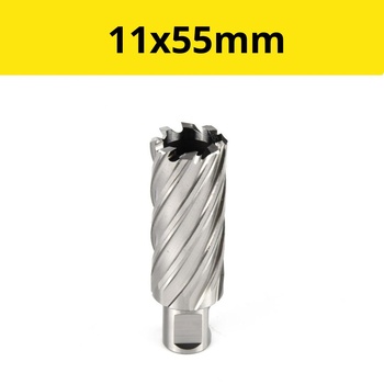 Сверло корончатое (фреза кольцевая) ф11х50 HSS Weldon19