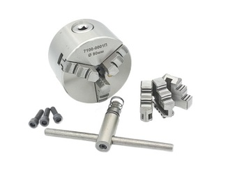 Патрон токарный  80мм, 3-х кулачковый 7100-0001П (К11-80) TORNERI