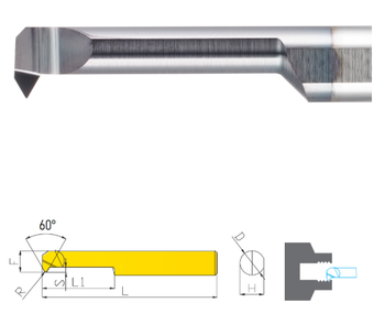 Мини резец для внутренней резьбы STIR60200 A60