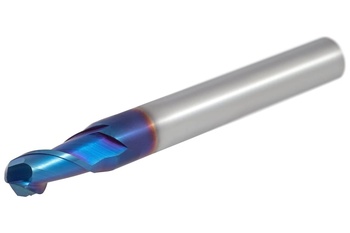 Фреза концевая ц/х ф 5 (10х75) z=2 сферическая твердосплавная R2,5 2F-R2.5x10xD6x75L (TX3000-05010)
