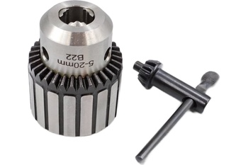 Патрон с ключом 5-20мм, конус В22