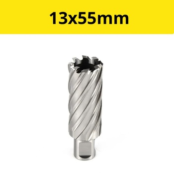 Сверло корончатое (фреза кольцевая) ф13х50 HSS Weldon19