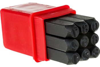 Клейма цифровые № 5 сталь