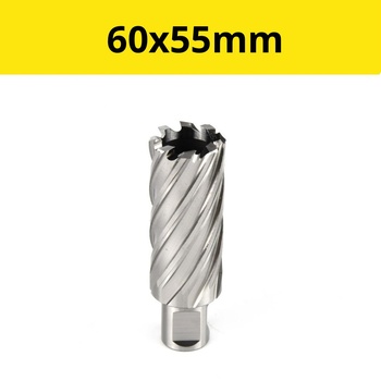 Сверло корончатое (фреза кольцевая) ф60х55 HSS Weldon19