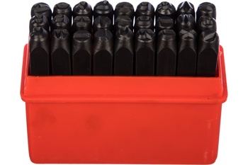 Клейма буквенные № 5 (латинский шрифт) сталь