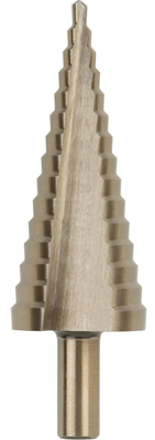Сверло ступенчатое 4-32мм, 15 ступеней Р6М5К5