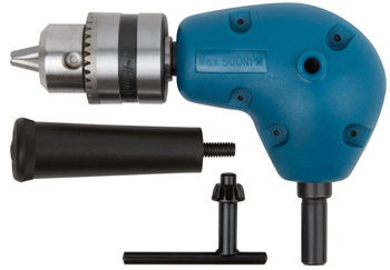 Переходник для дрели угловой с патроном, 90 градусов (FIT  37850)