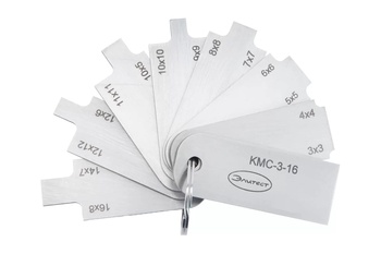 Набор катетомеров сварщика КМС-3-16 (Элитест) с калибровкой