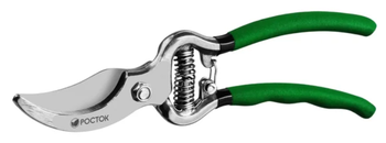 Секатор цельнокованый PC-15 , плоскостной, 200 мм, РОСТОК