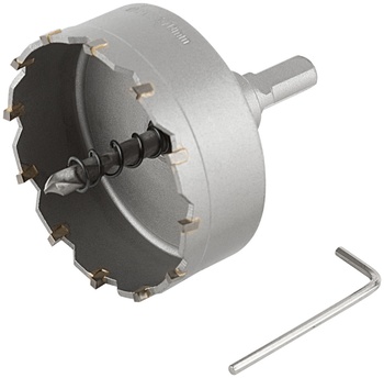 Коронка кольцевая с карбидными вставками Профи (для отверстий в нержавеющей стали) 68 мм