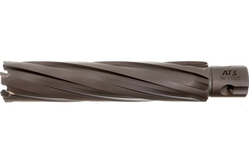 Сверло корончатое (фреза кольцевая)  25х110 ТСТ Weldon19 (AT-S TN11025)