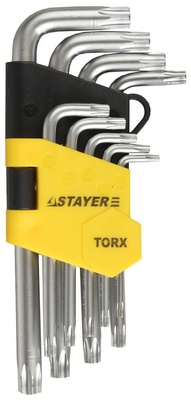 Набор ключей TX STAYER ″MASTER″Cr-V, сатинированное покрытие (2743-H9)