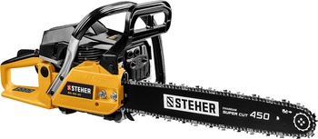 Бензопила STEHER BS-58-45, 58см3, 45см