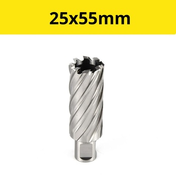 Сверло корончатое (фреза кольцевая) ф25х55 HSS Weldon19