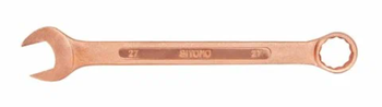 Ключ гаечный комб. 27 мм прямой омедненный КГК