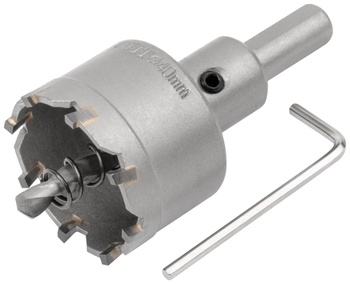 Коронка кольцевая с карбидными вставками Профи (для отверстий в нержавеющей стали) 40 мм