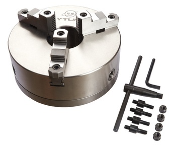 Патрон токарный 250мм, 3-х кулач., К11-250C/C6 (7100-0035П) YTUM со сборными кулачками