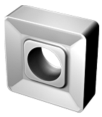 Пластина сменнная квадрат. ВК8 к резцу К014912