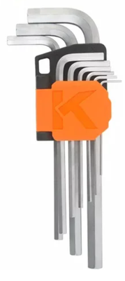 Набор 6-гр ключей из 9шт (1,5-10мм)