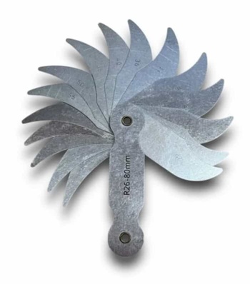 Шаблон радиусный R26-R80