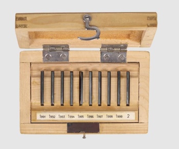 Набор концевых мер длины КМД №5 кл.2 комплект из 11 мер Micron