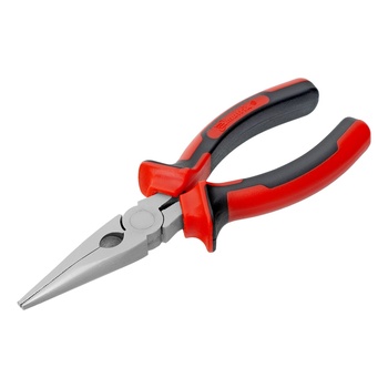 Длинногубцы прямые 160 мм, никелированные, двухкомпонентные рукоятки Matrix Nickel (17164)