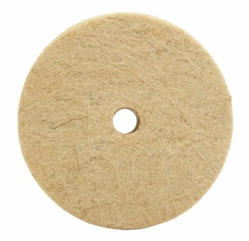 Круг полировальный из натурального войлока ф 100х40х13 мм