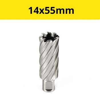 Сверло корончатое (фреза кольцевая) ф14х50 HSS Weldon19