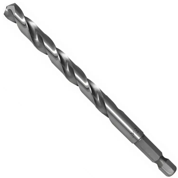 Сверло ц/х ф 8 х117 Р6М5 с шестигранным хвостовиком, класс А