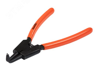 Съемник, 150 мм, для внешних стопорных колец, изогнутые губки (разжим)// Sparta