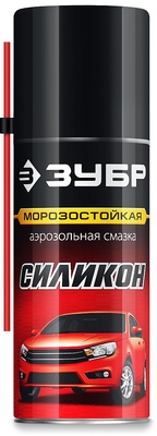 Смазка силиконовая ЗУБР ПРОФЕССИОНАЛ, аэрозоль, 210 мл (41443)