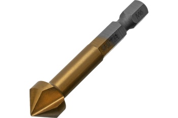 Зенковка конусная под М6, HSS, по металлу, 6-гранный хвостовик Denzel 72307