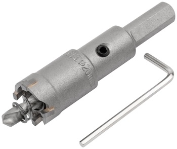 Коронка кольцевая с карбидными вставками Профи (для отверстий в нержавеющей стали) 20 мм