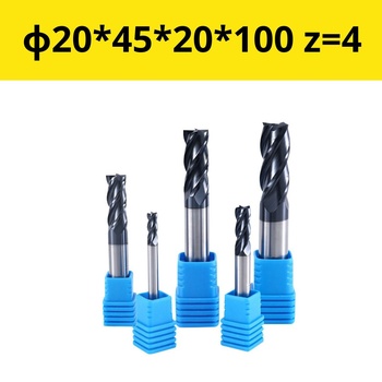 Фреза концевая ц/х ф20 (45х100) z=4 твердосплавная