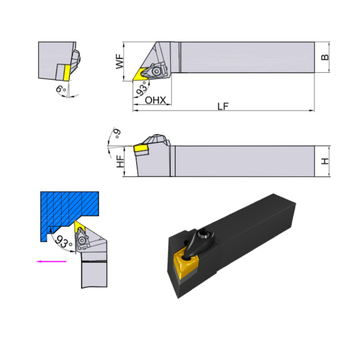 Державка для наружного точения ADJNR2525M11