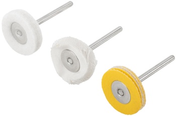 Круги полировочные, набор 3 шт. (FIT 36920)