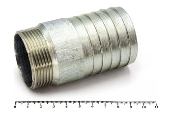 Штуцер для присоединения шланга с наружной резьбой 1 1/2"-50 мм