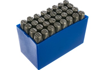 Клейма буквенные № 8 (русский шрифт) сталь