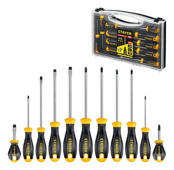 Набор отверток 11 предм., STAYER Hercules-K11
